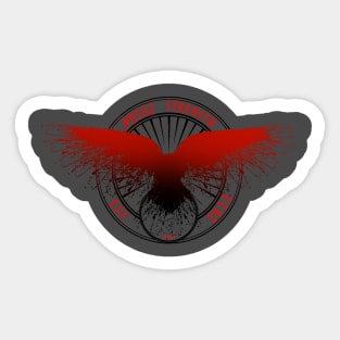 Ansuz Strength Red Raven Est. Sticker